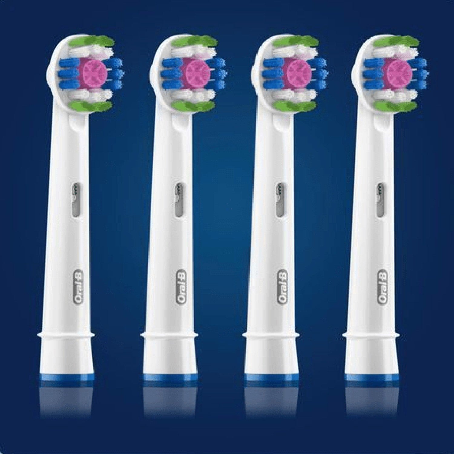 Brush head 3D White 4pcs