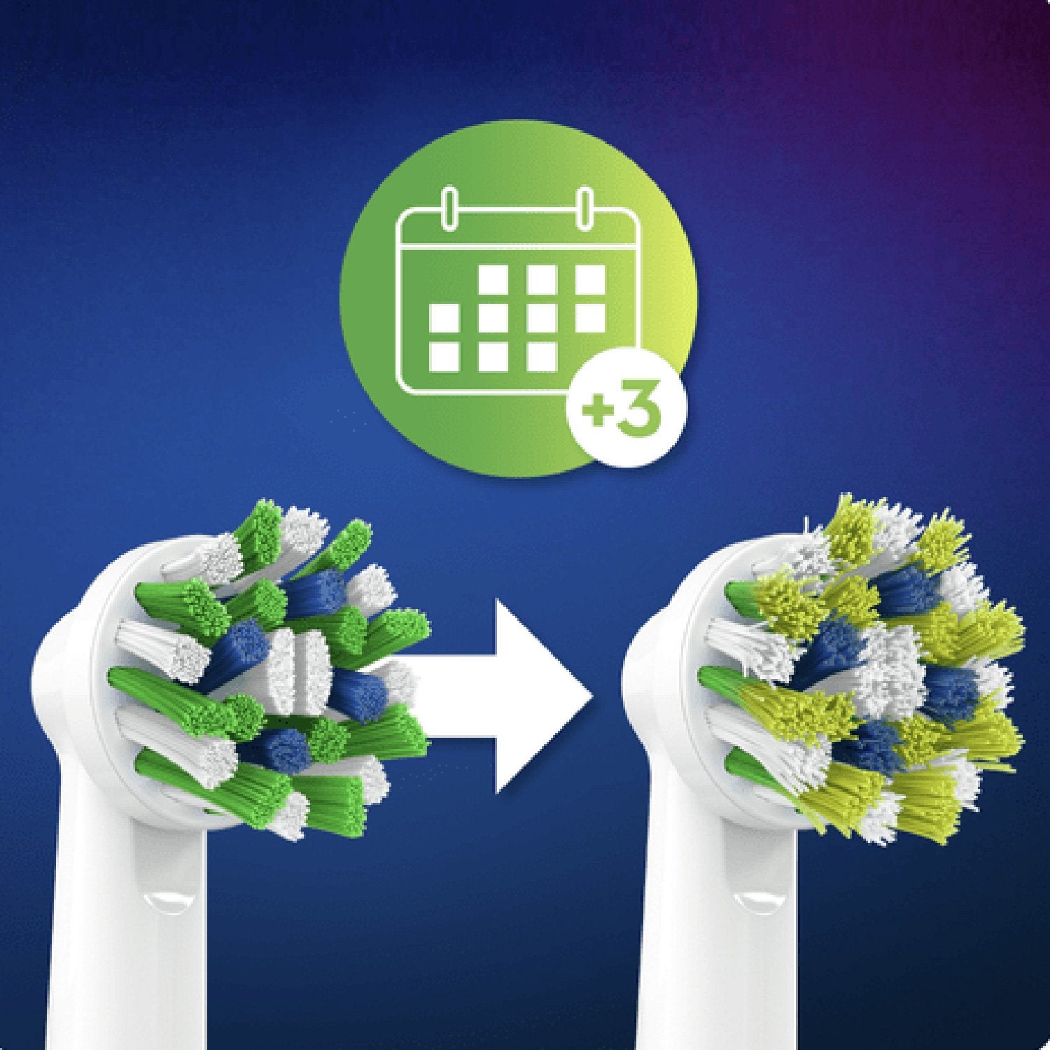 Brush head Cross Action 3+3+3pcs