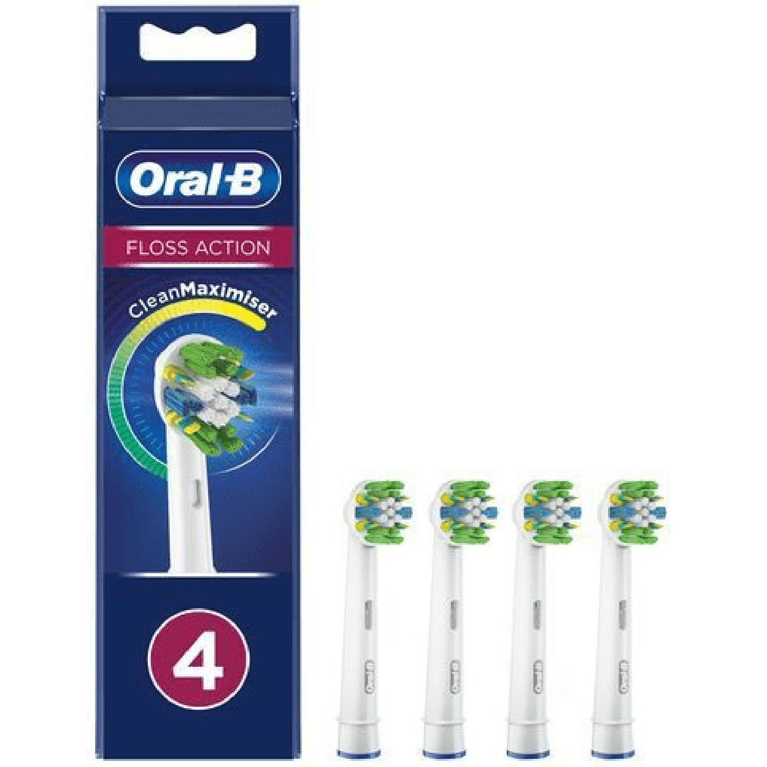 Brush head Floss Action 4pcs