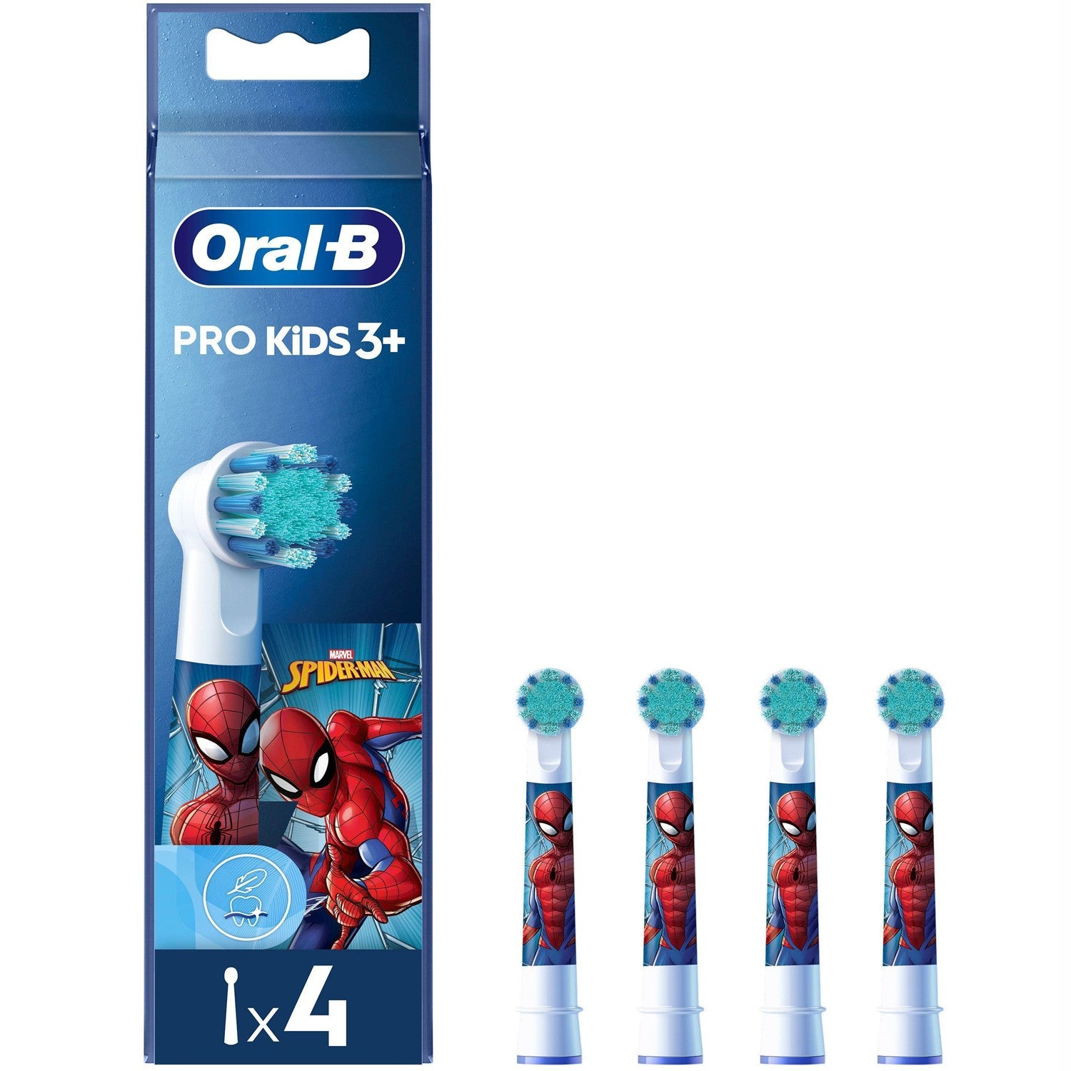 Brush head Spiderman 4pcs