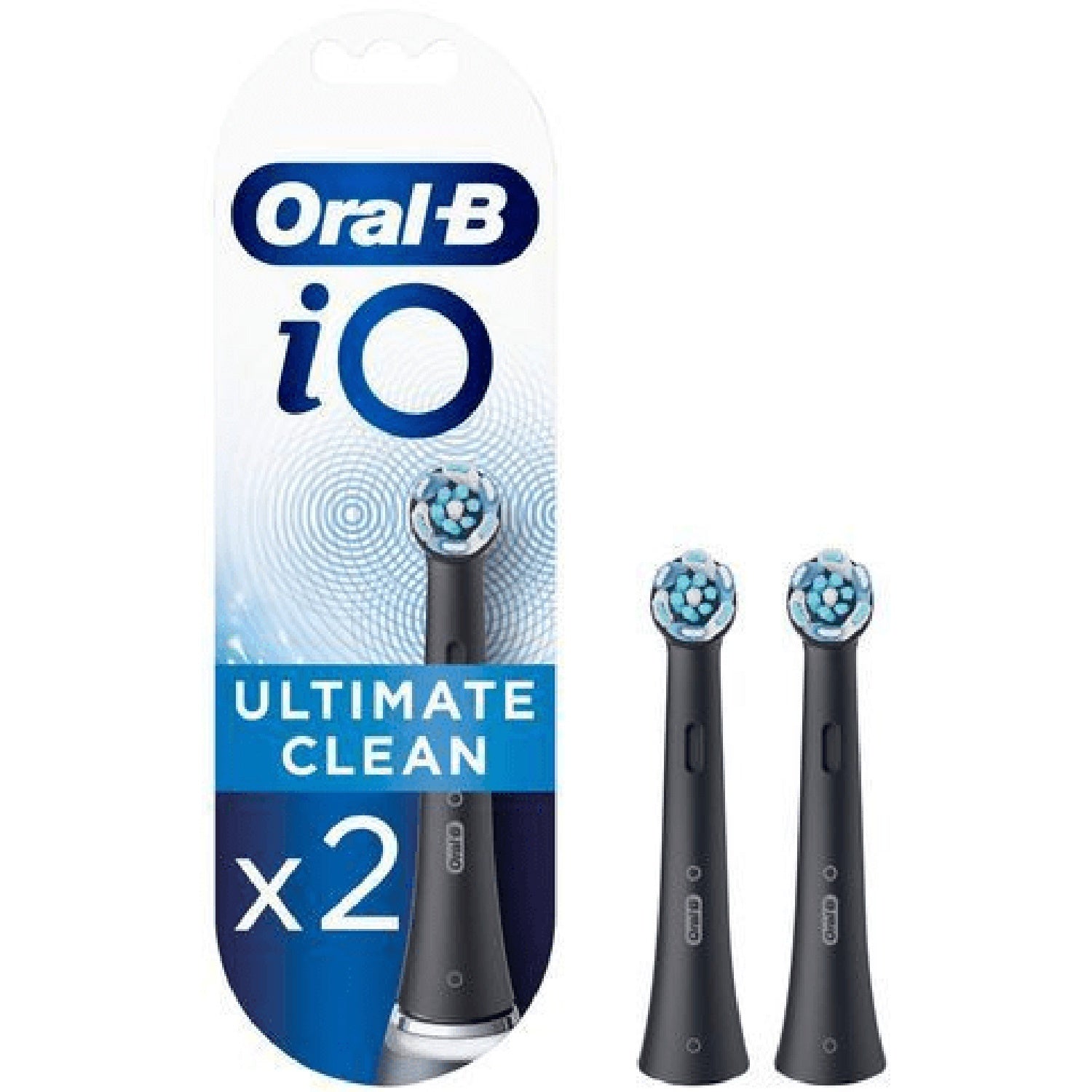 Brush head iO Ultimate Clean Black 2pcs