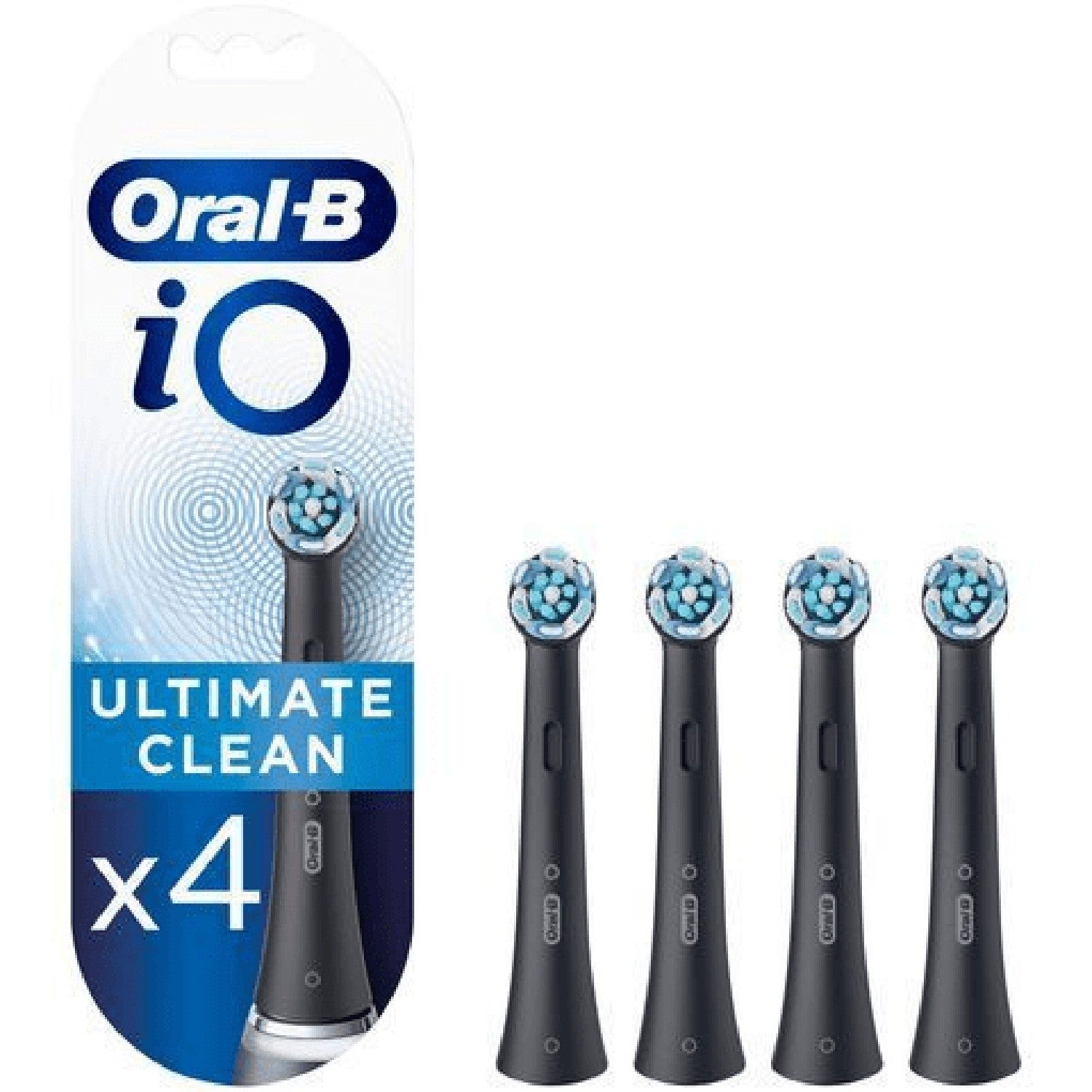 Brush head iO Ultimate Clean Black 4pcs