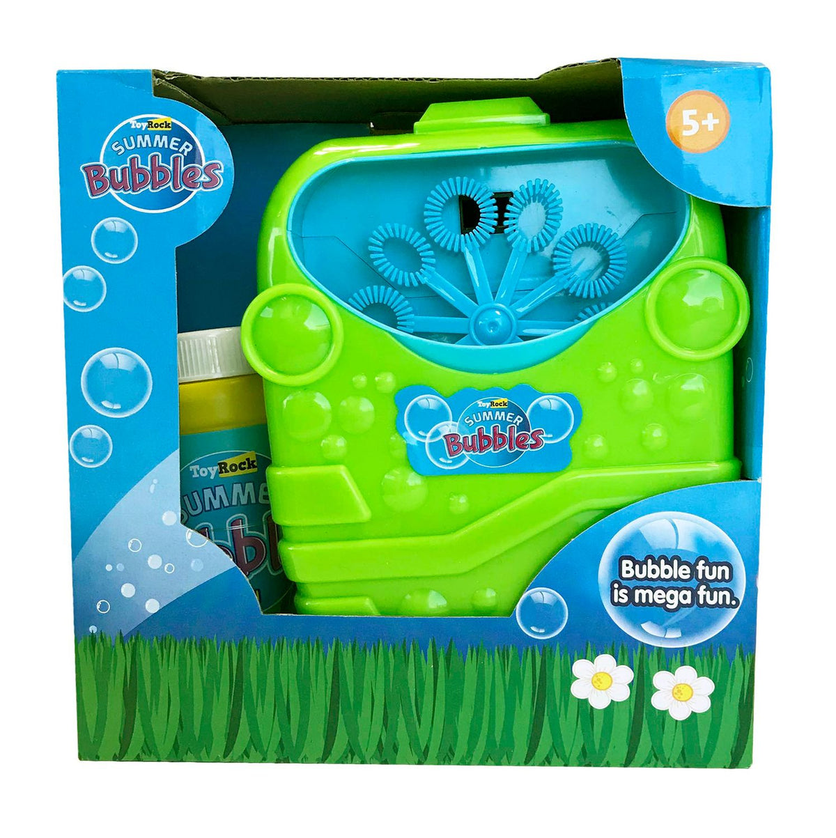 Bubble Machine with 118ml Solution, Battery Operated