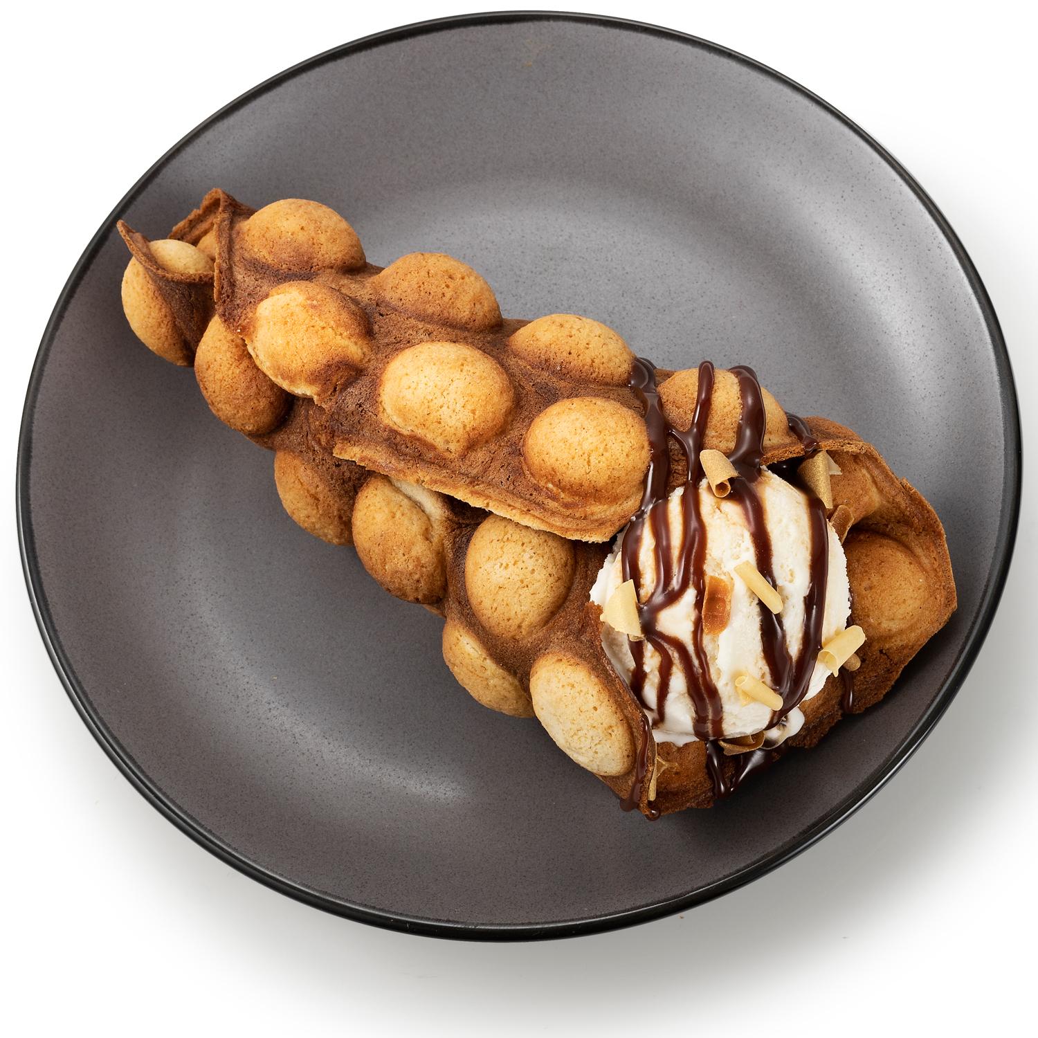 Bubble waffle iron 132465 Ø 20 cm - Rotation function