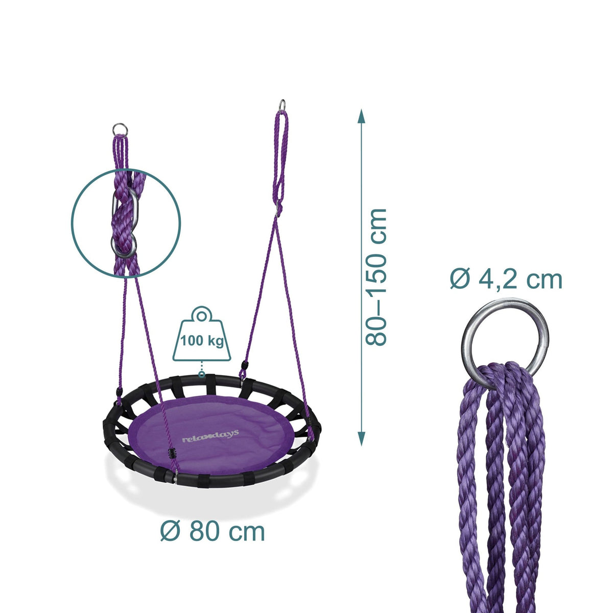 Buddy swing 80 cm