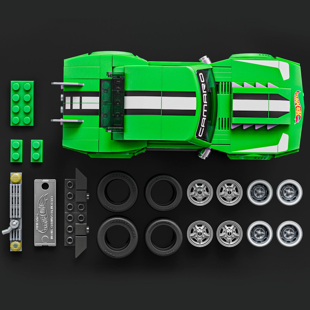 Build Your Own Custom '68 Camaro Model Kit, 1:32 Scale