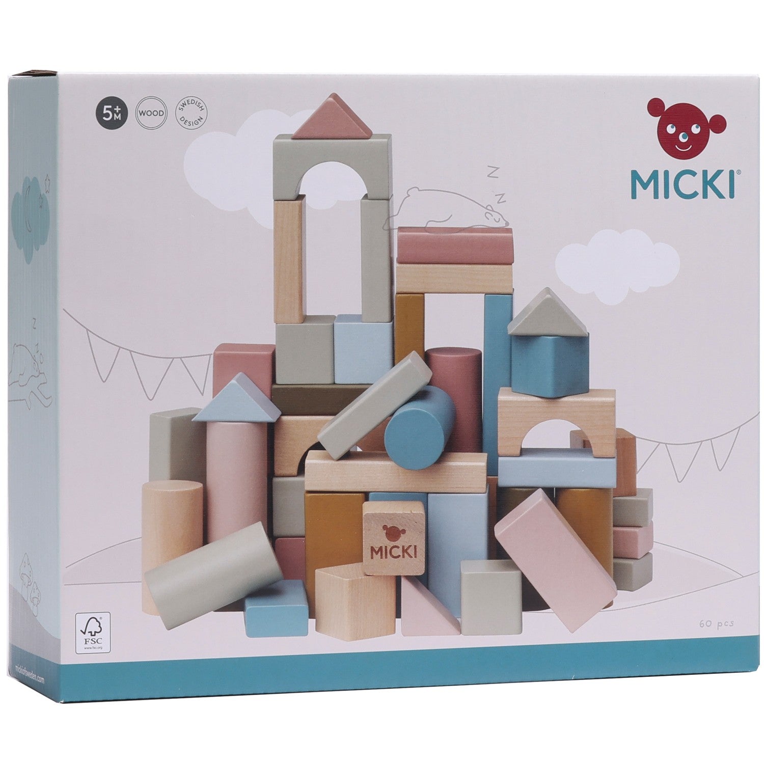Building blocks 60 pcs
