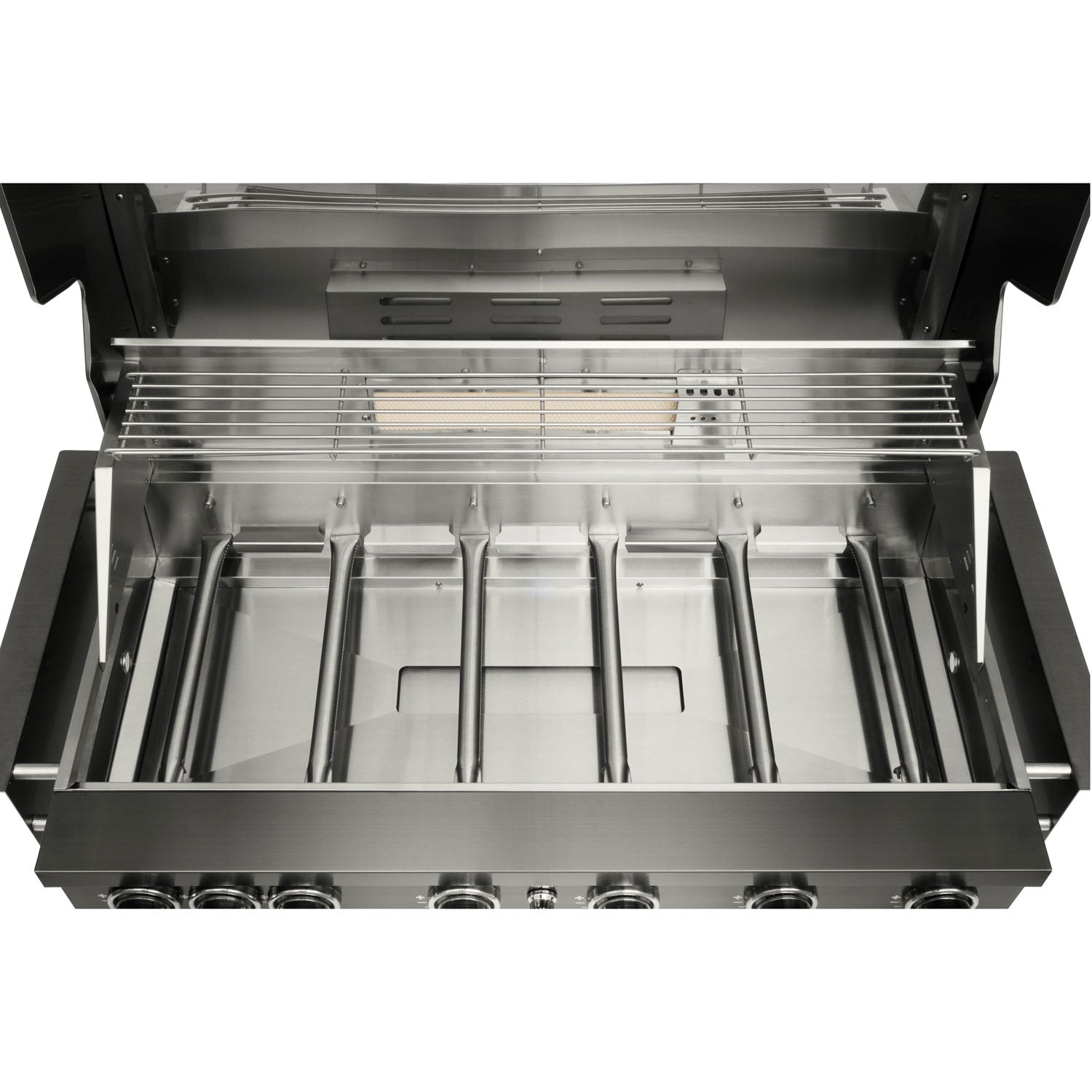 Built-In Gas Grill, 6 Burners, Stainless Steel, 95x46 cm
