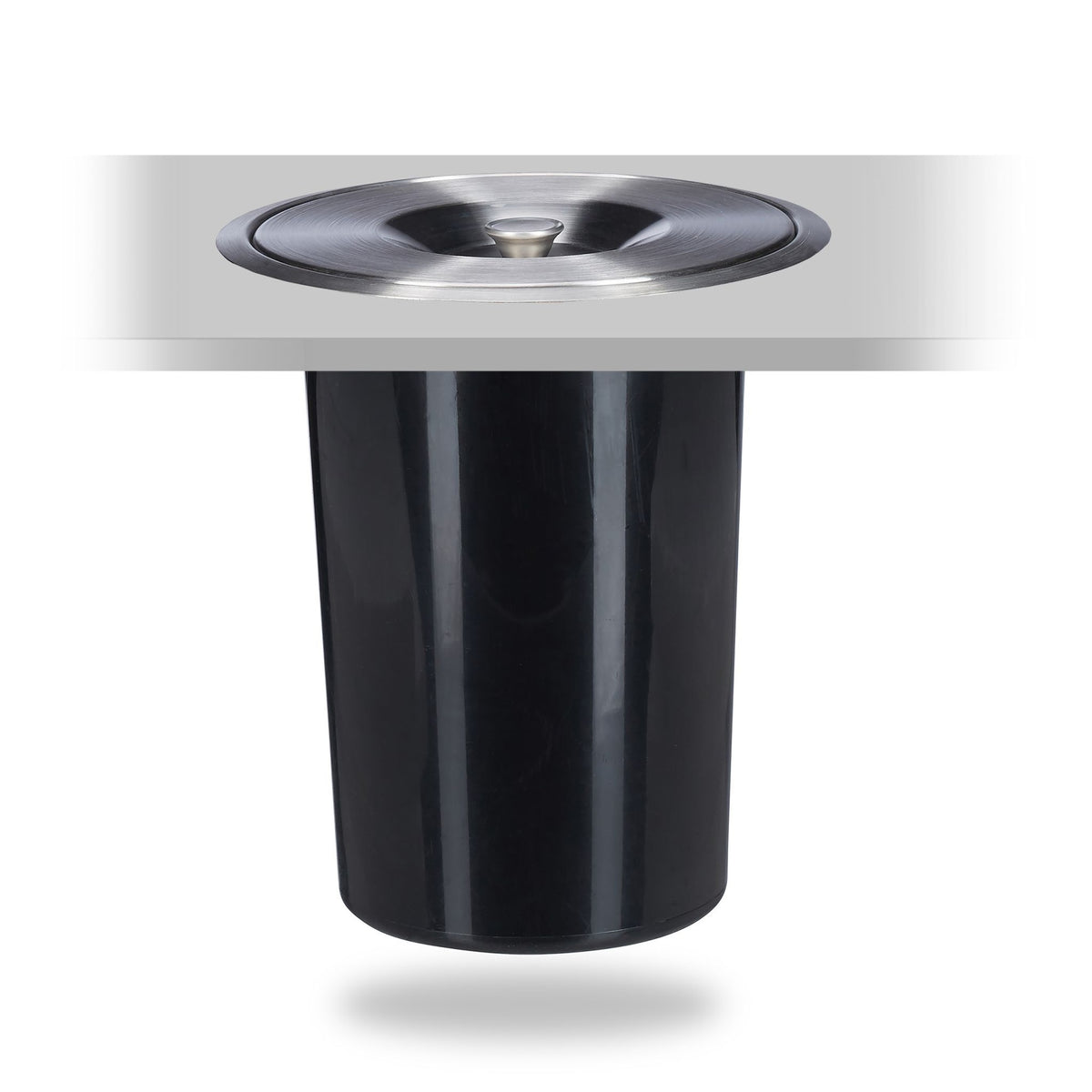 Built-in trash can for worktop