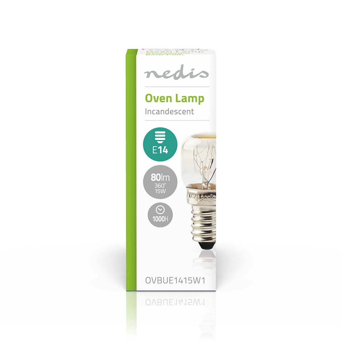 Bulb for the oven | 15 W| E14 | Glowing | T22