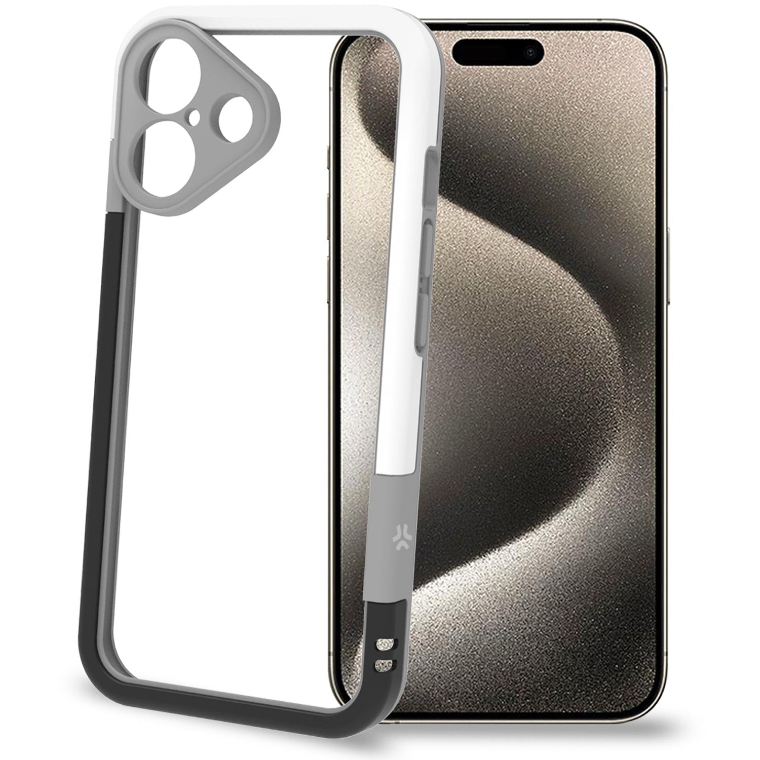Bumper iPhone 16 Black/White
