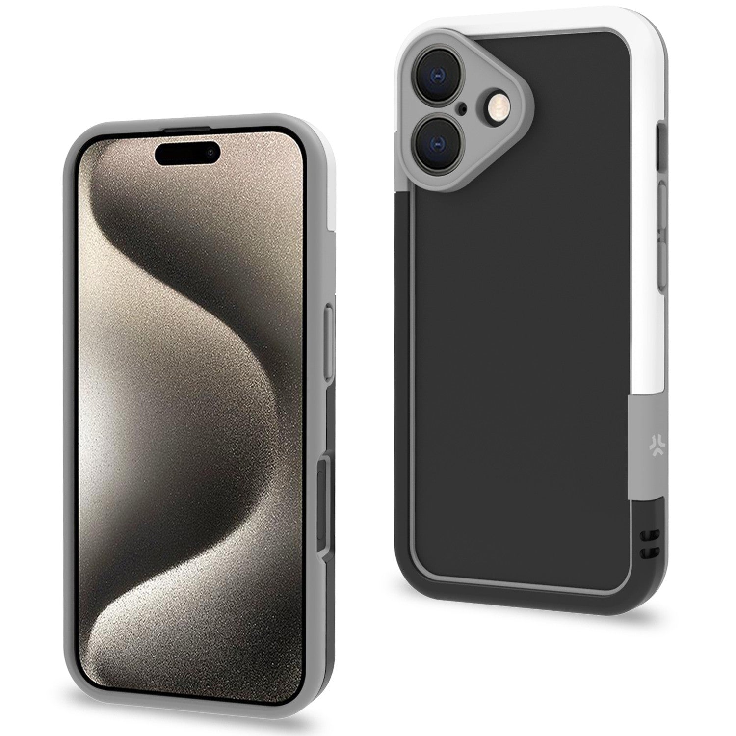 Bumper iPhone 16 Black/White