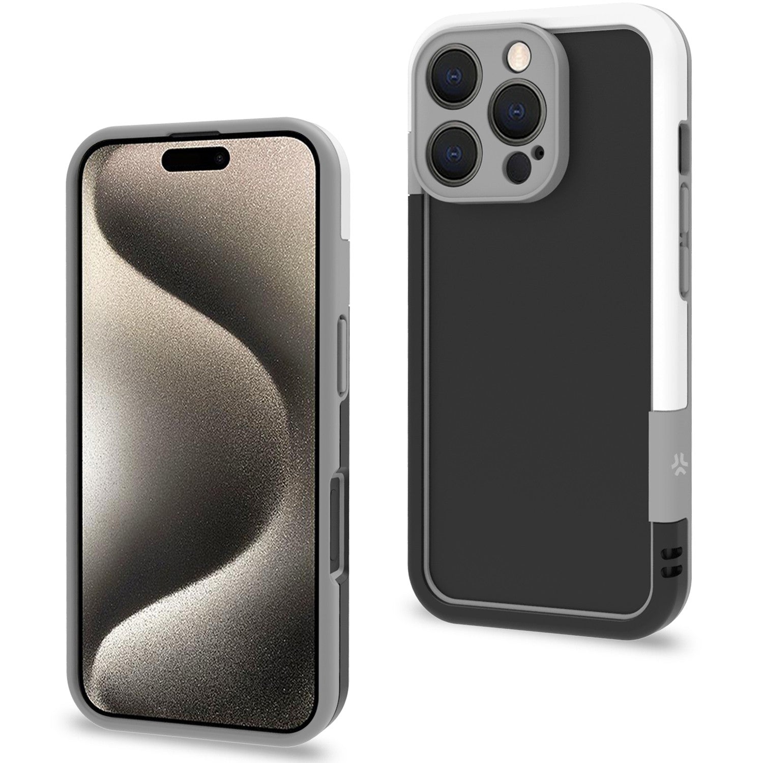Bumper iPhone 16 Pro Black/White