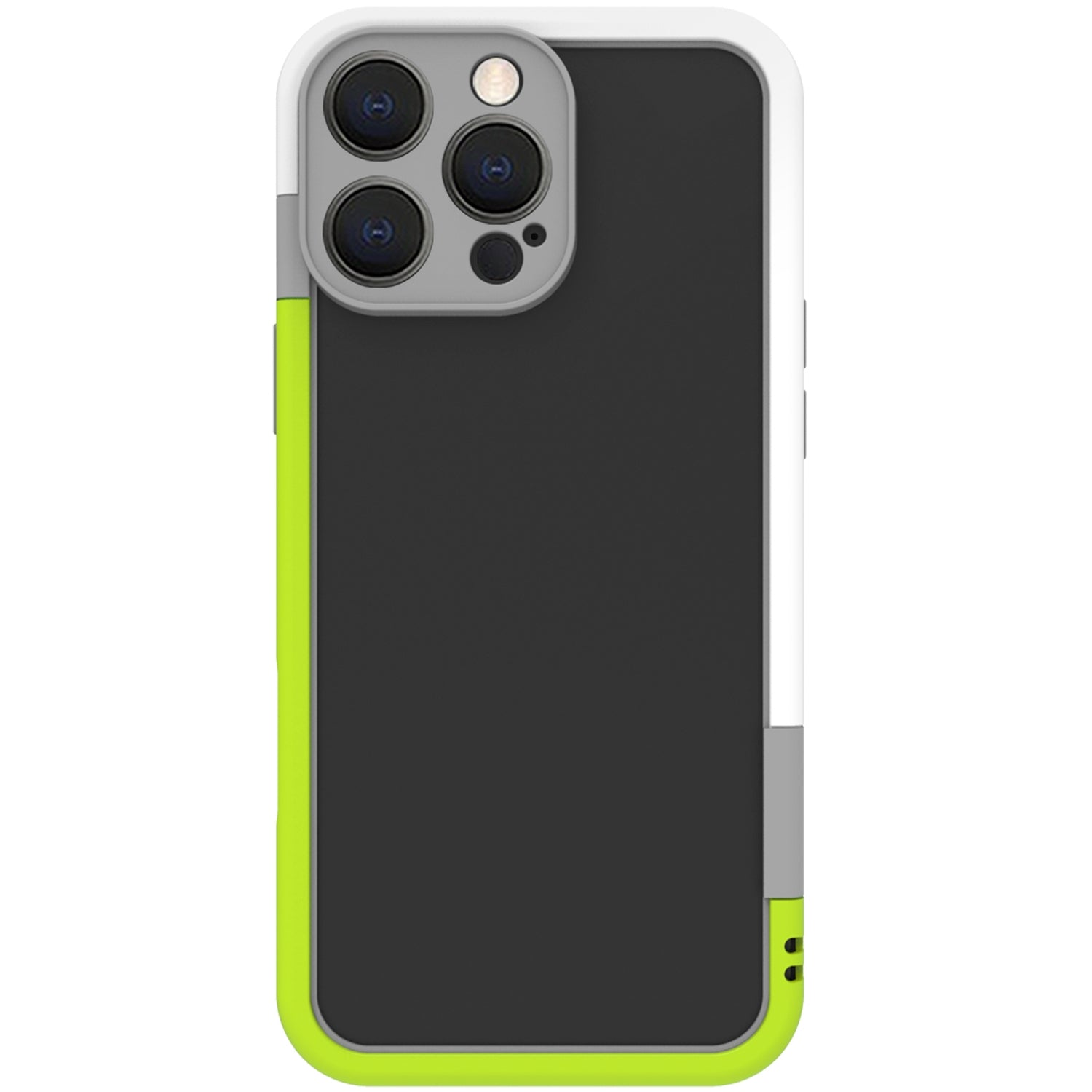 Bumper iPhone 16 Pro Max White/Lime Green
