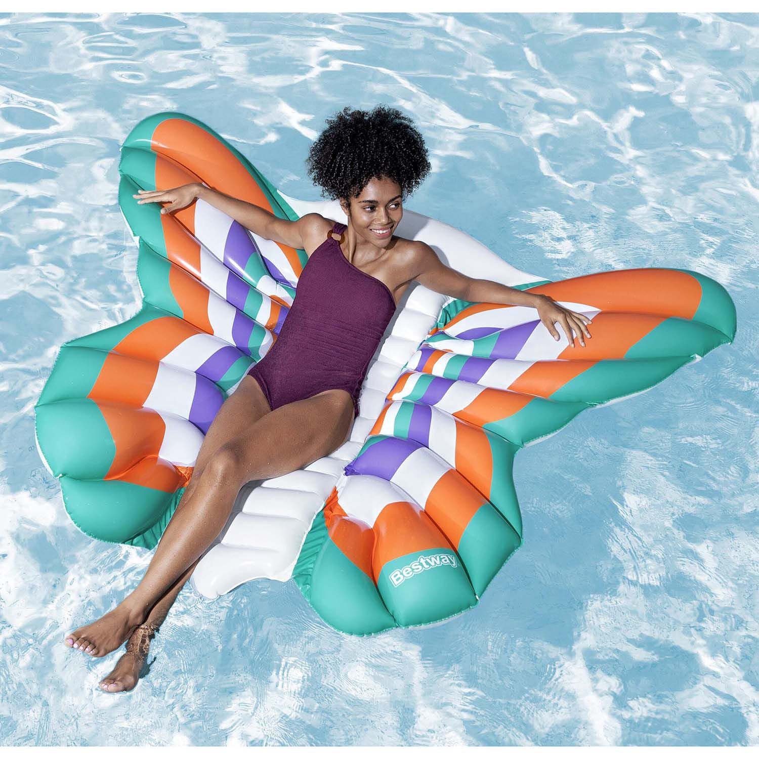 Butterfly Pool Float, 186 x 146 cm, 100 kg Capacity