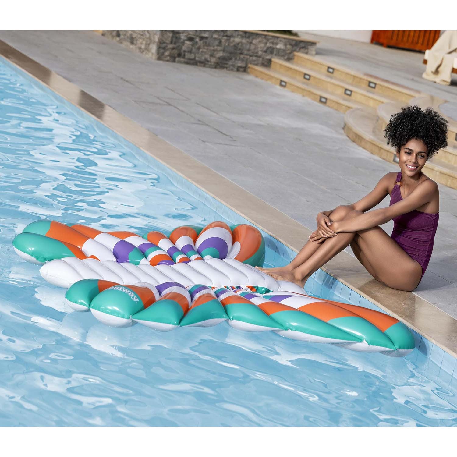 Butterfly Pool Float, 186 x 146 cm, 100 kg Capacity