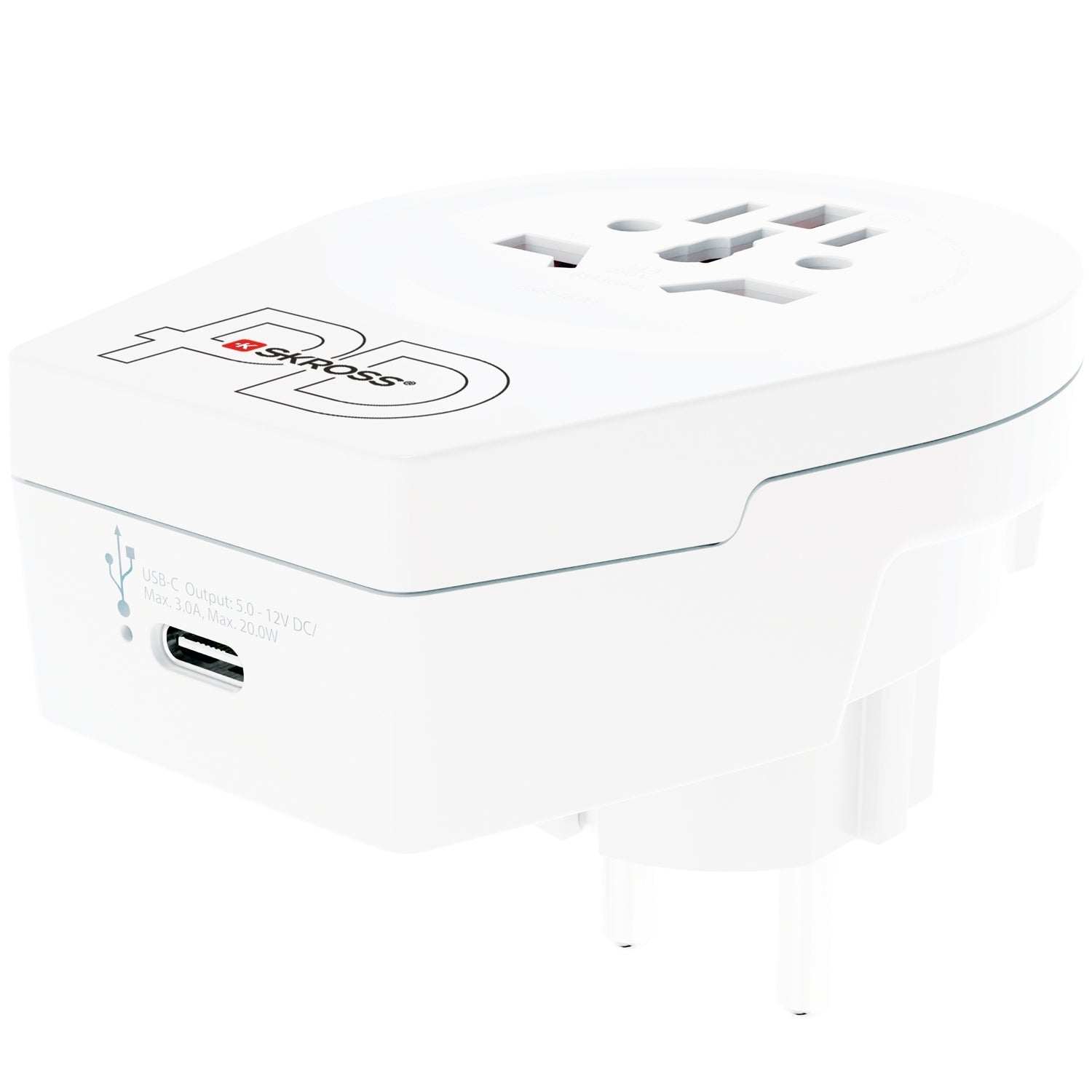 C20PD Travel adapter Europe USB-C PD 20W
