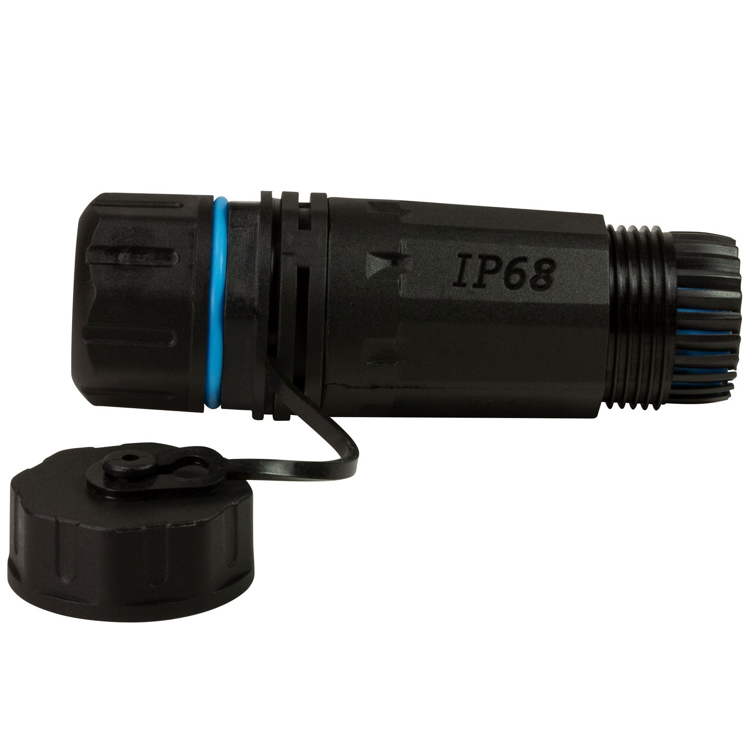 CAT6A Screw connection Outdoor 2 x RJ45 IP68 with cable sleeve