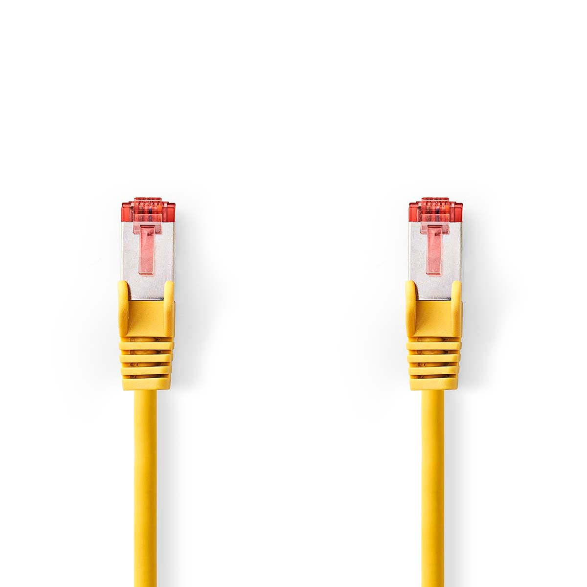 CAT6 Network Cable | RJ45 Male | RJ45 Male | S/FTP | 15.0 m | Round | LSZH | Grey | Label