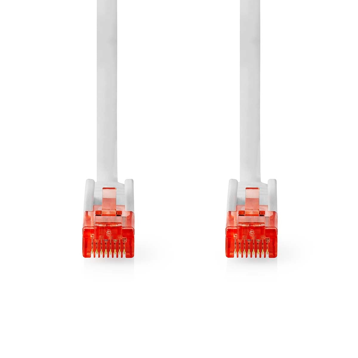 CAT6 Network Cable | RJ45 Male | RJ45 Male | U/UTP | 15.0 m | Round | PVC | White | Label