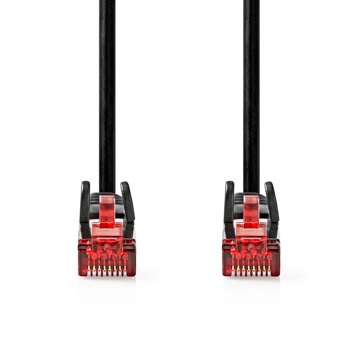 CAT6 Network Cable | RJ45 male | RJ45 male | U/UTP | 15.0 m | Round | PVC | Black | Label
