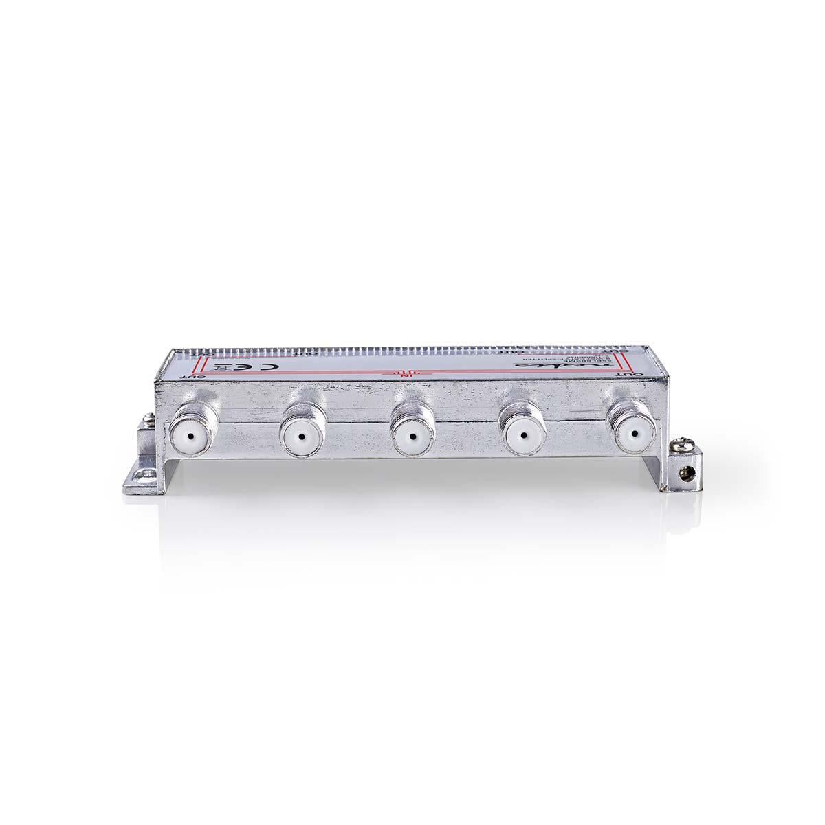 CATV Splitter | 5 - 1000 MHz | insertion loss: 11.0 dB | Number of outputs: 8 | 75 Ohm | Zinc