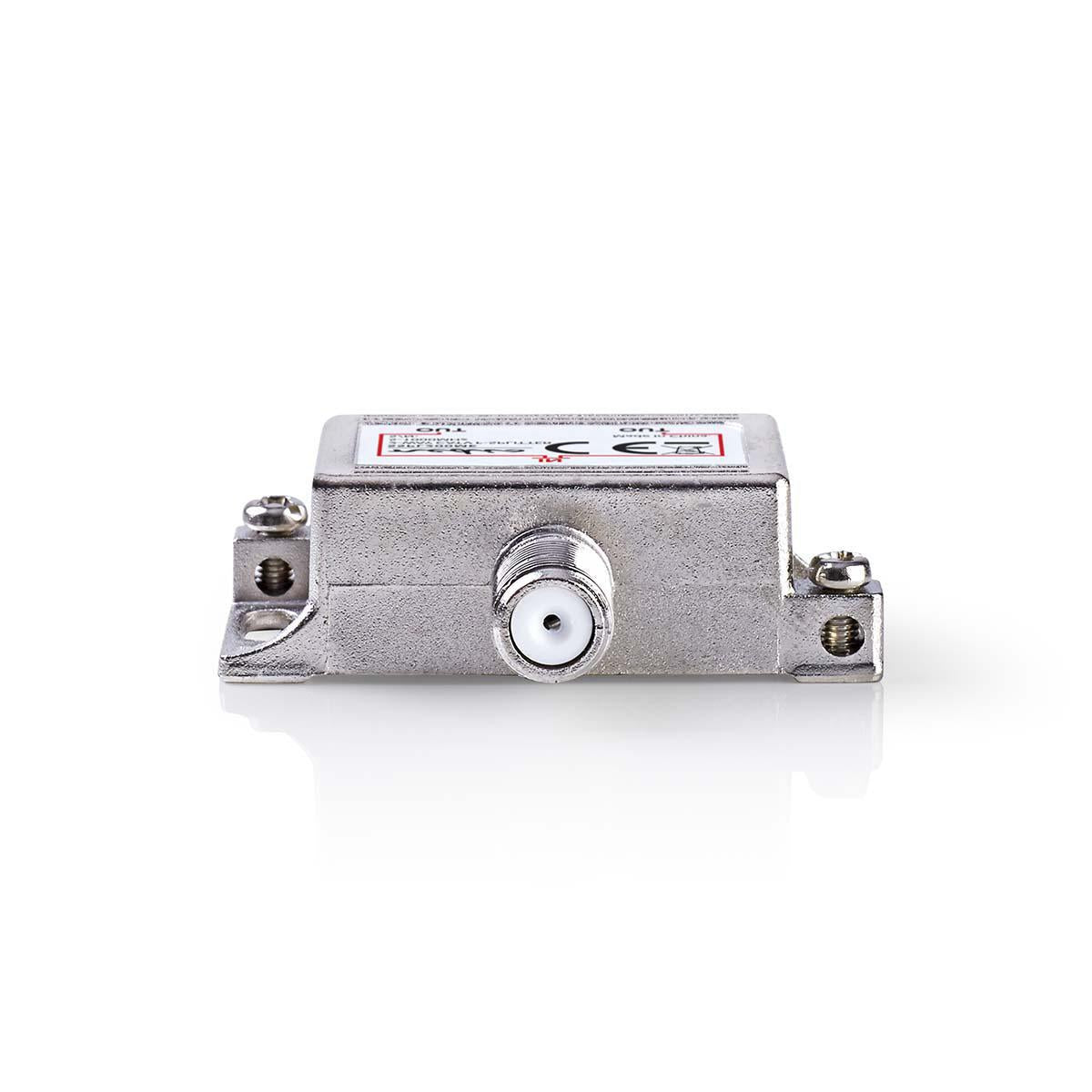 CATV Splitter | 5 - 1000 MHz | insertion loss: 4.2 dB | Number of outputs: 2 | 75 Ohm | Zinc