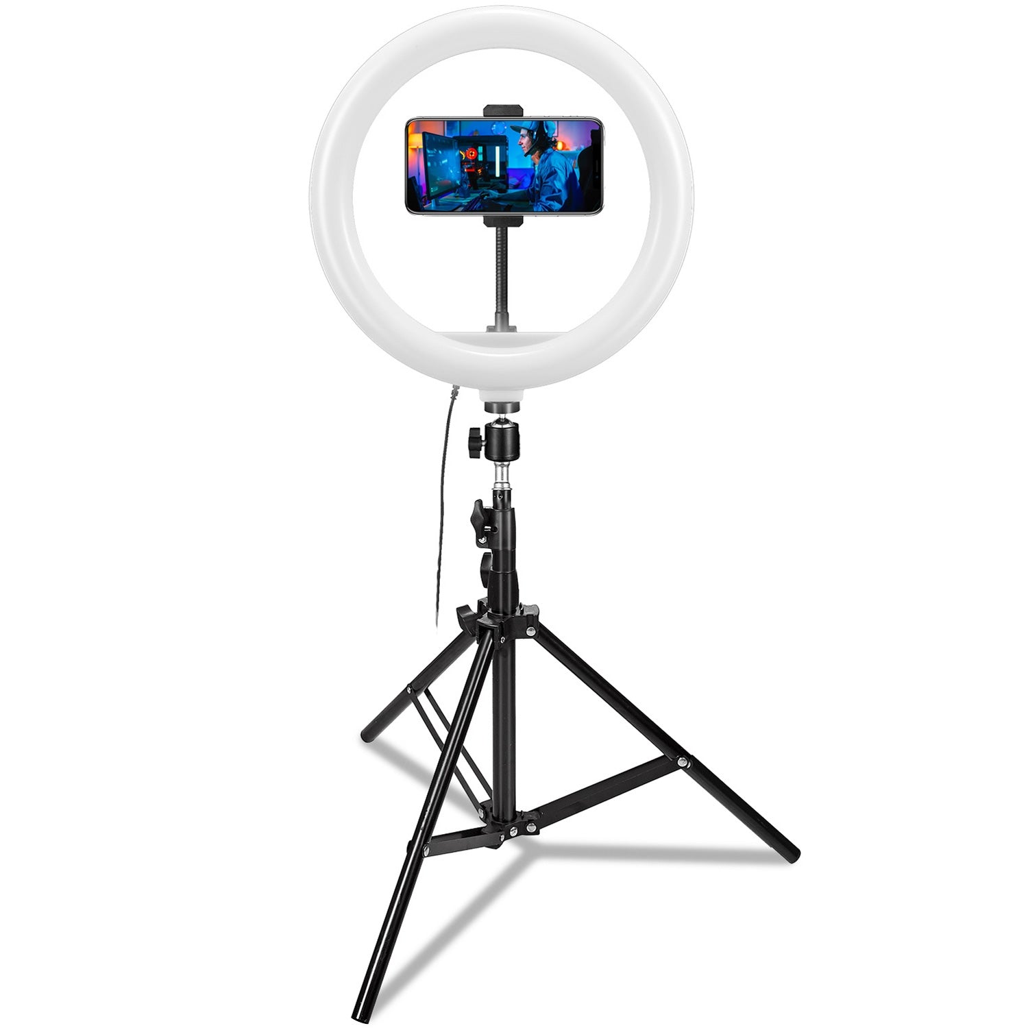 CLICKRINGUSB 12" Ring light with 1.6m Tripod