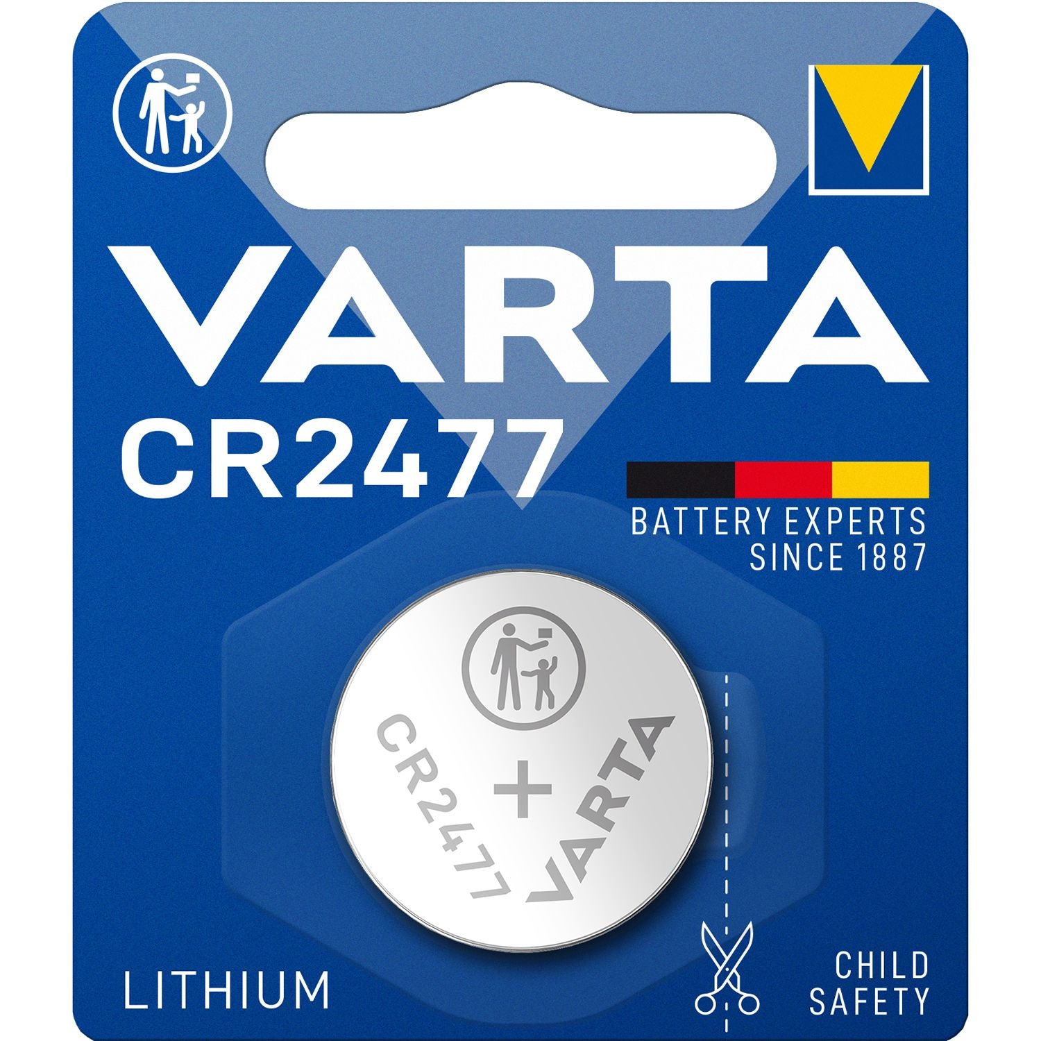 CR2477 3V Lithium Coin Cell Battery, 1-Pack