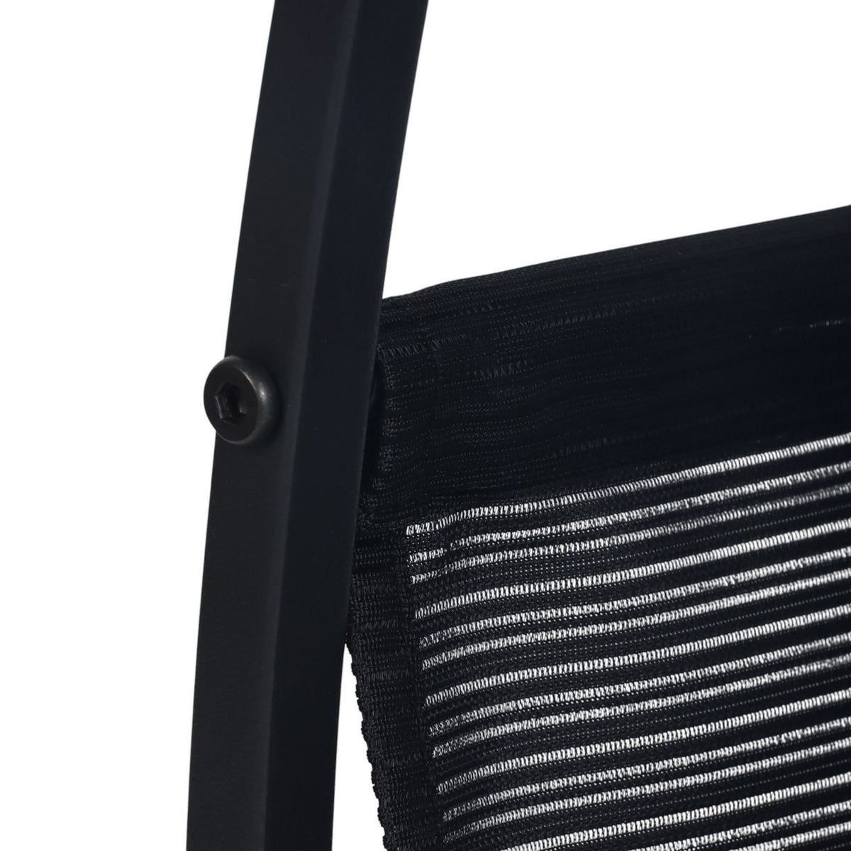 C-Shaped Side Table with Magazine Rack, Wood-Effect Top