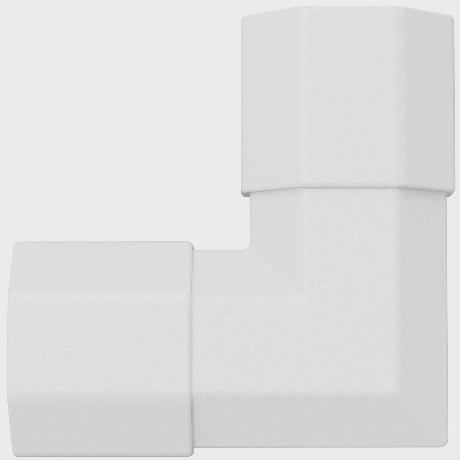 Cable Channel Corner Connector 90 Plastic White
