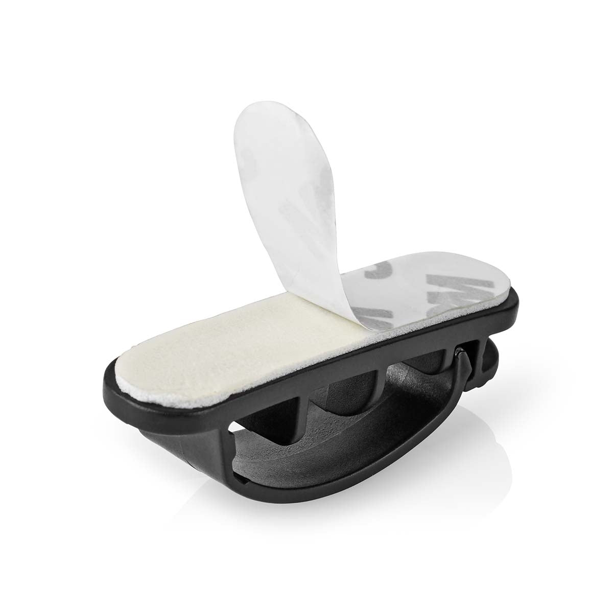 Cable Management | Cable clamp | Locked | 3 pcs. | Number of seats: 3 Discs | Maximum cable thickness: 7.5 mm | Polypropylene | Black