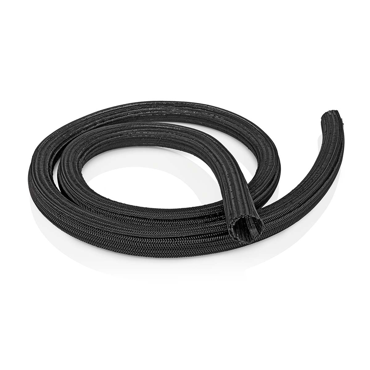 Cable Management | Sleeve | 1 pc. | Maximum cable thickness: 30 mm | Nylon | Black