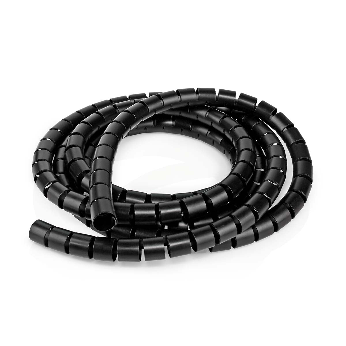 Cable Management | Spiral sleeve | 1 pc. | Maximum cable thickness: 16 mm | PE | Black