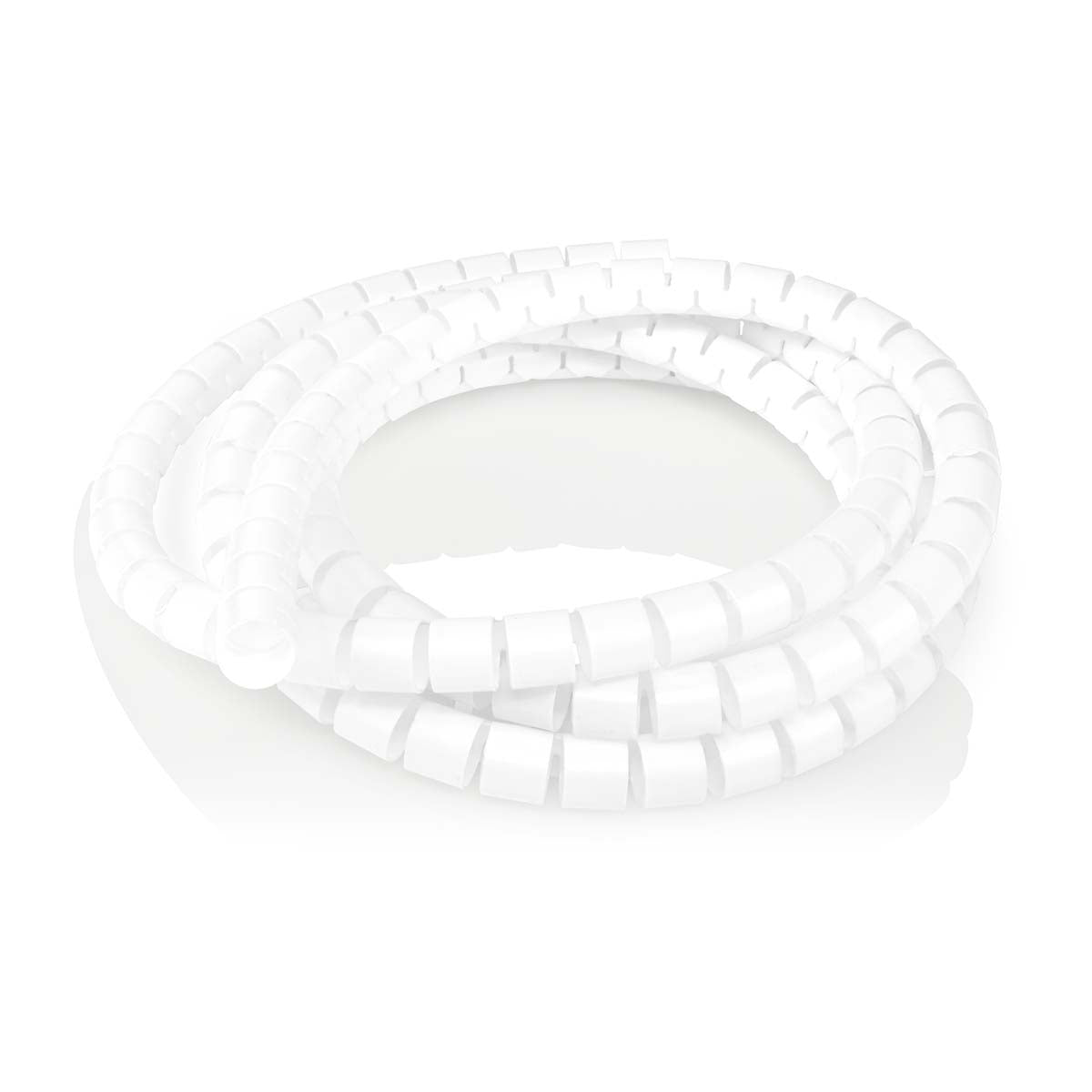 Cable Management | Spiral sleeve | 1 pc. | Maximum cable thickness: 16 mm | PE | White