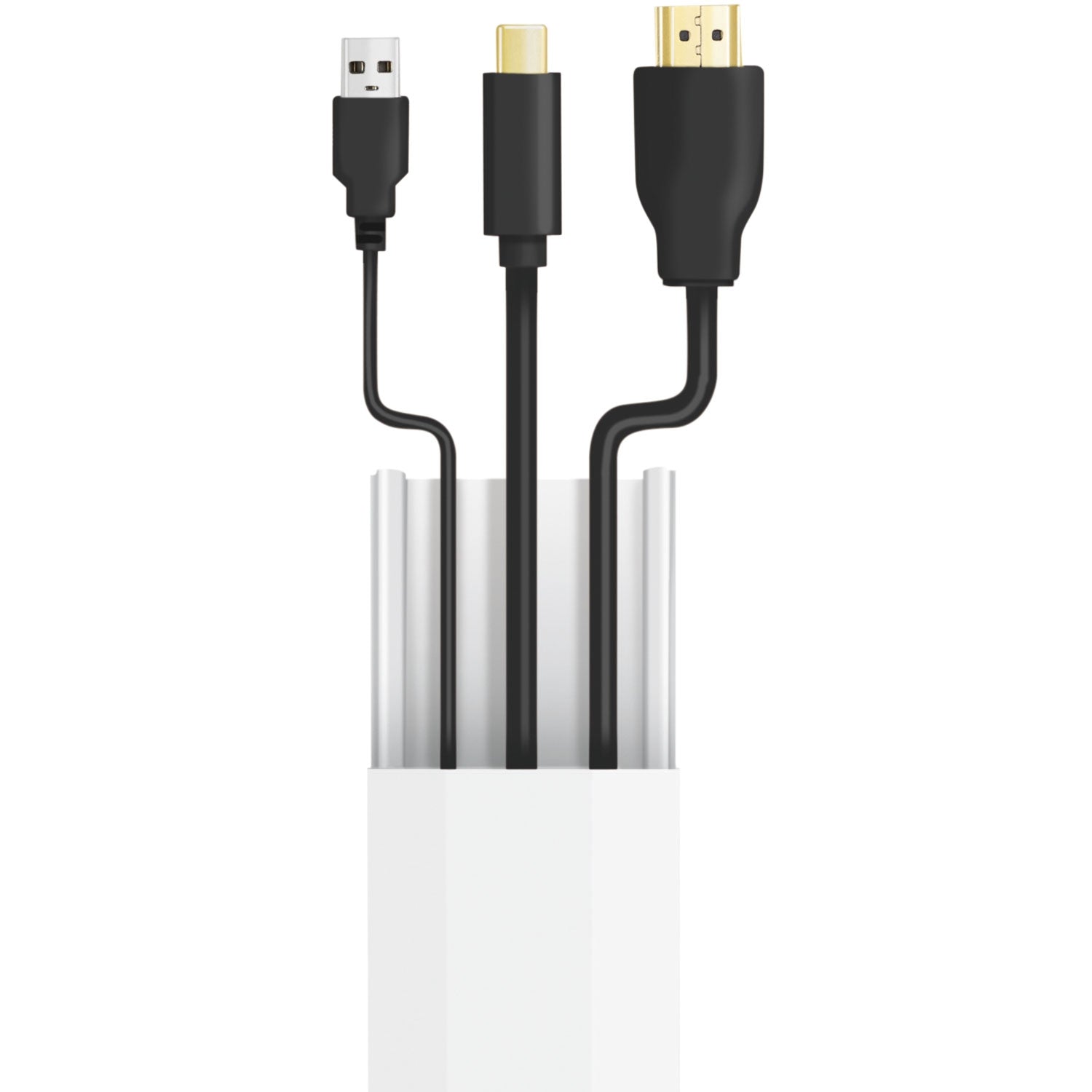 Cable channel kit 67 parts White