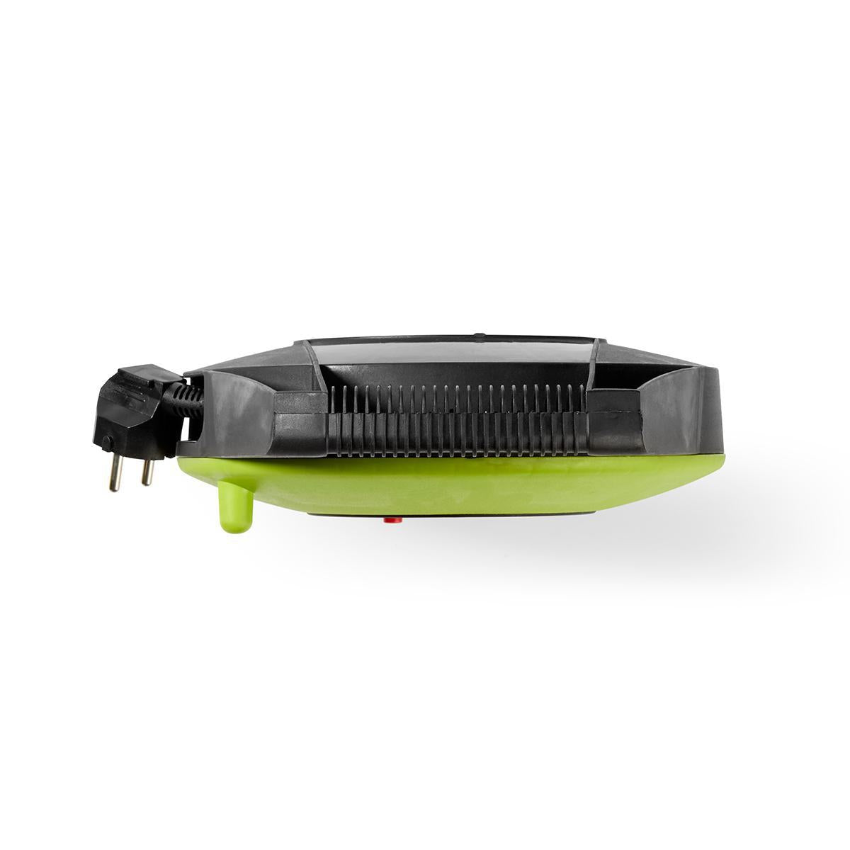 Cable reel | Grounded contact | 10.0 m | 3000 W | 16 A| Type of grounding: Side contact | 230 V AC 50/60 Hz | Outlet angle: 90 ° | H05VV-F 3G1.5mm² | Fuse: Yes | Green / Black