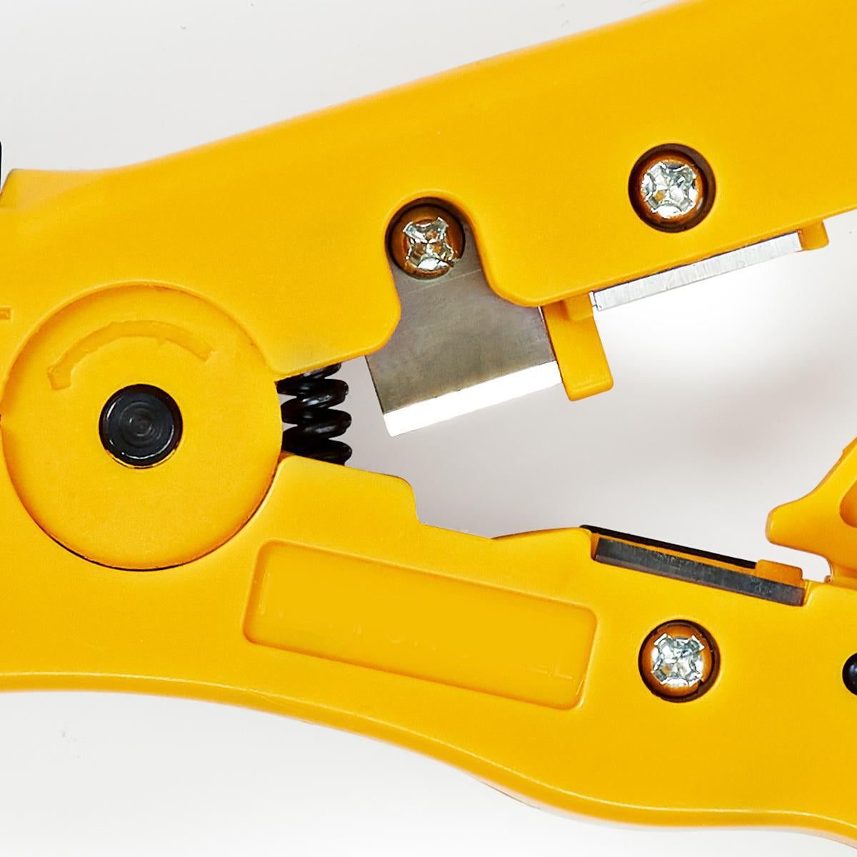 Cable stripping pliers | Stripping Tool | ABS / Steel | Yellow / Black
