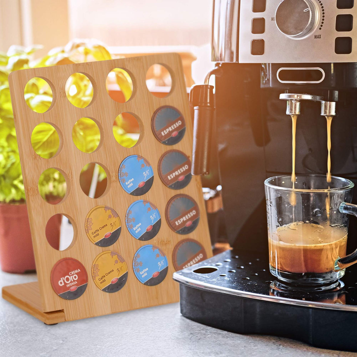 Cafissimo capsule holder for 20 capsules