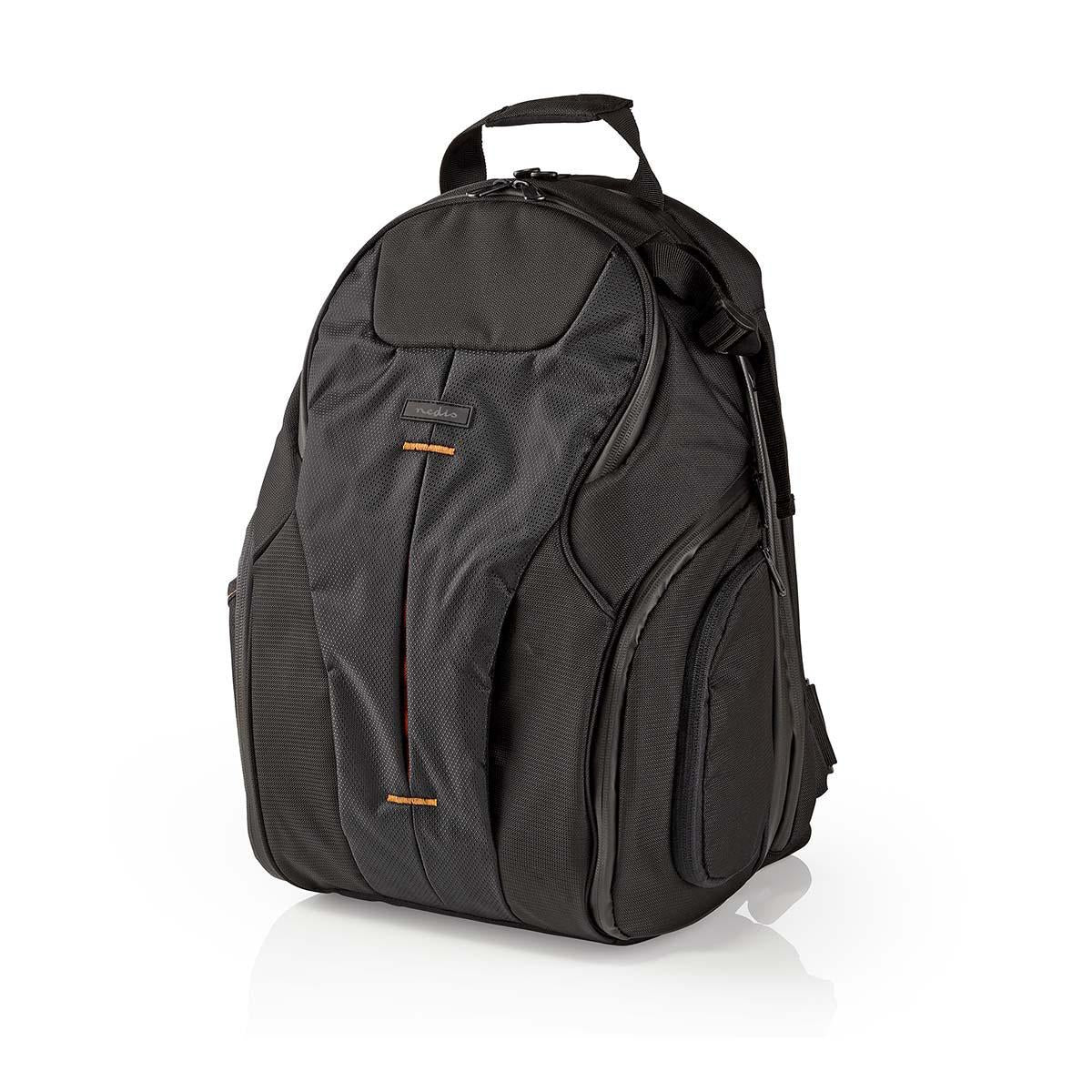 Camera Bag | Backpack | Water repellent | 150 mm | 290 mm | 410 mm | Total number of compartments: 16 | Orange / Black