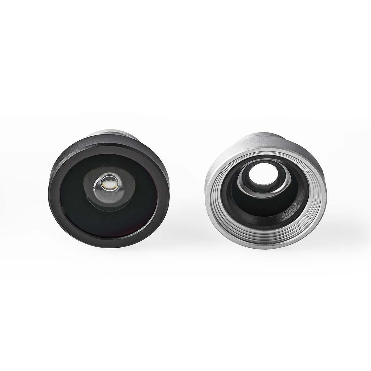 Camera Lens Kit | Used for: Smartphone / Tablet | 3-in-1 | Lens Type: Fish Eye / Macro / Wide Angle | Screw and plug