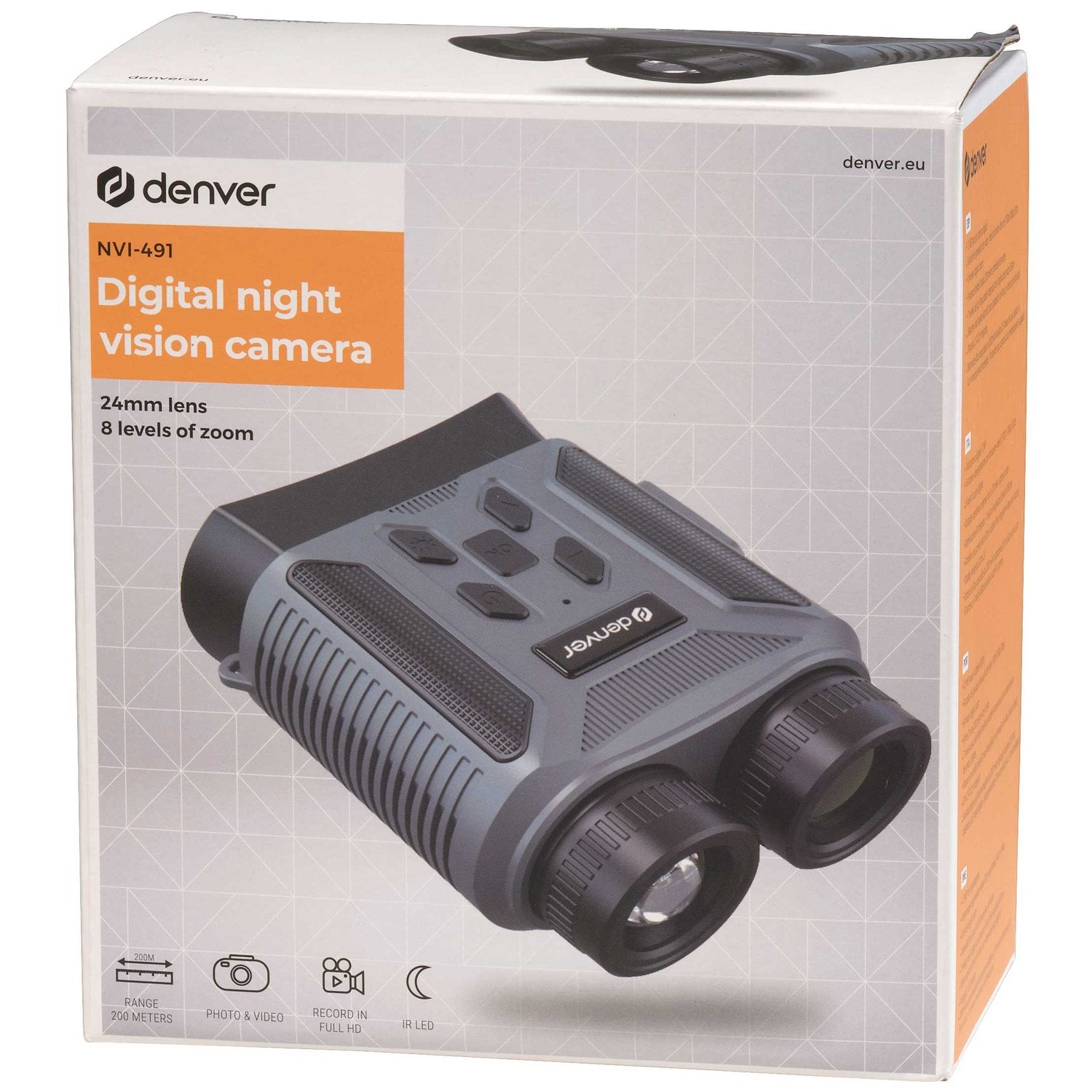 Camera with night vision Photo and video insp.