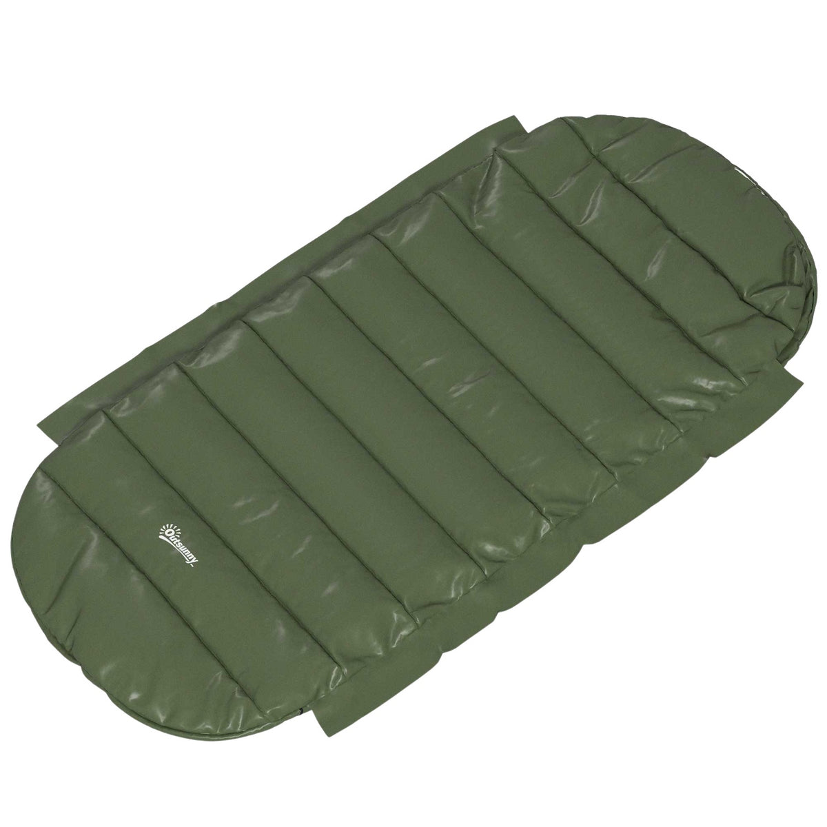 Camping Blanket Sleeping Bag 3-4 Season Adult Foldable Sleeping Bag With Carry Bag Outdoor Taffeta Green