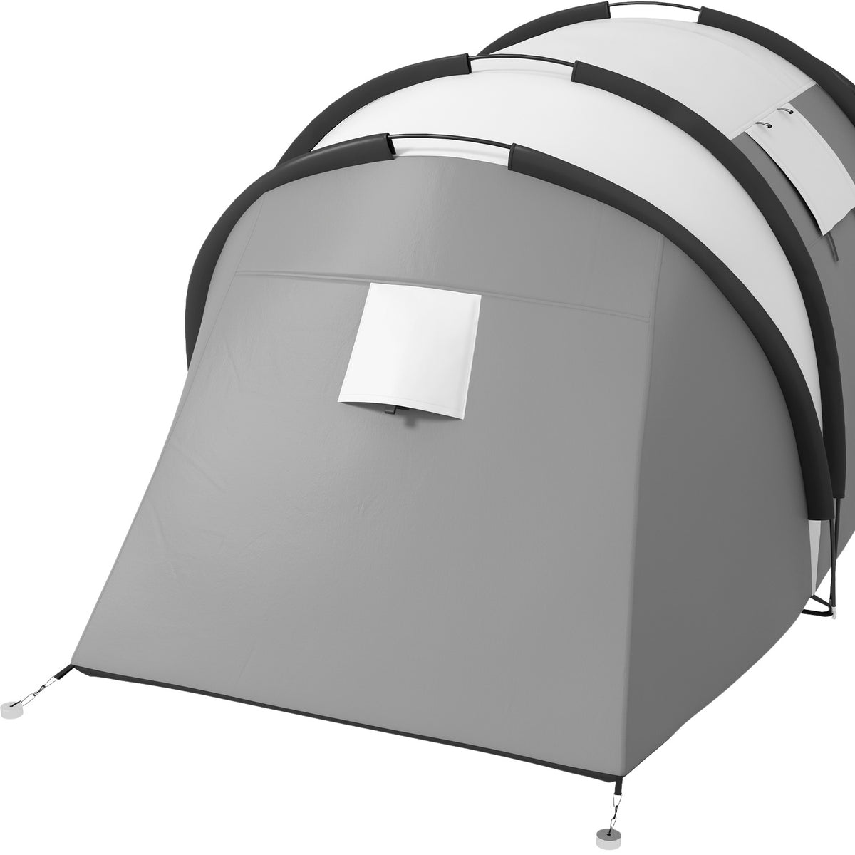 Camping tent for 4-5 people, lightweight, water-repellent family tent with 3 room side door windows, tent with 3000 mm water column, tunnel tent, dome tent for camping, travel, garden