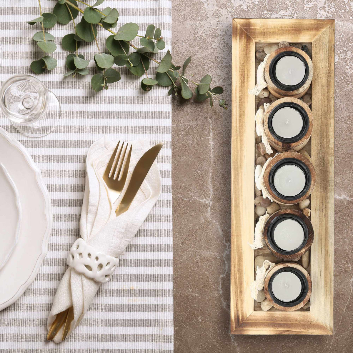 Candlestick for tealights