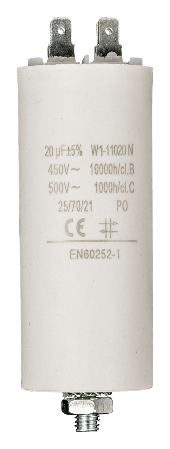 Capacitor 450V + Earth 20.0uf / 450 v + Earth