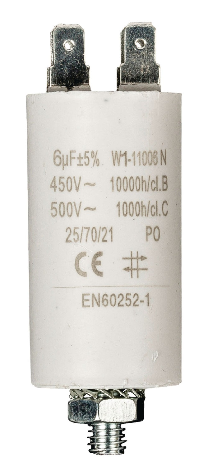 Capacitor 450V + Earth 6.0uf / 450 v + Earth