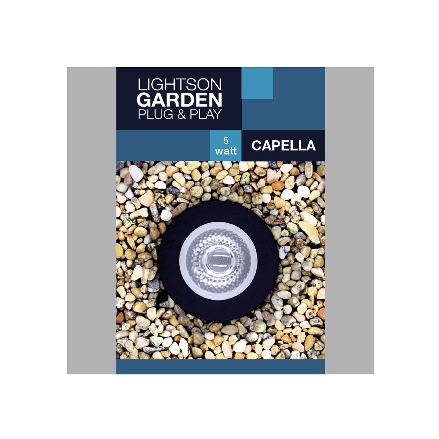 Capella In-ground ground spot 270lm Ø6.5cm