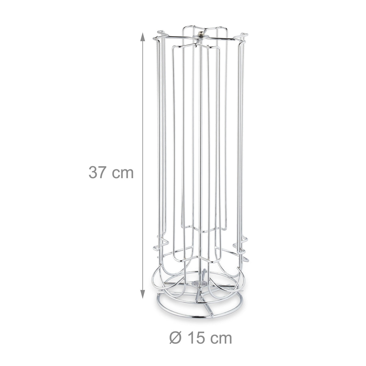 Capsule holder for 28 Dolce Gusto capsules