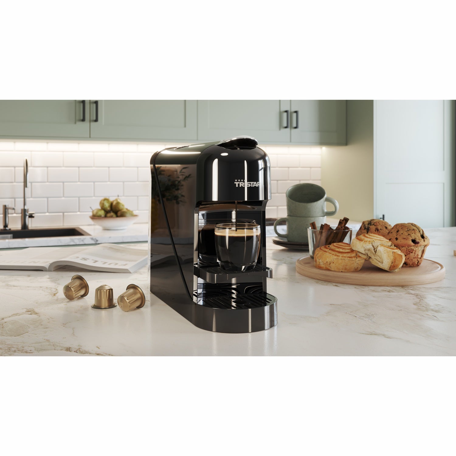 Capsule machine CM-2300 "nespresso" compatible 20Bar